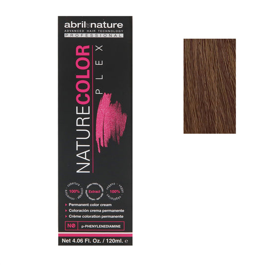 Abril Nature Plex Color 7N ,Warm Natural Base,Brown,4.05 Oz.