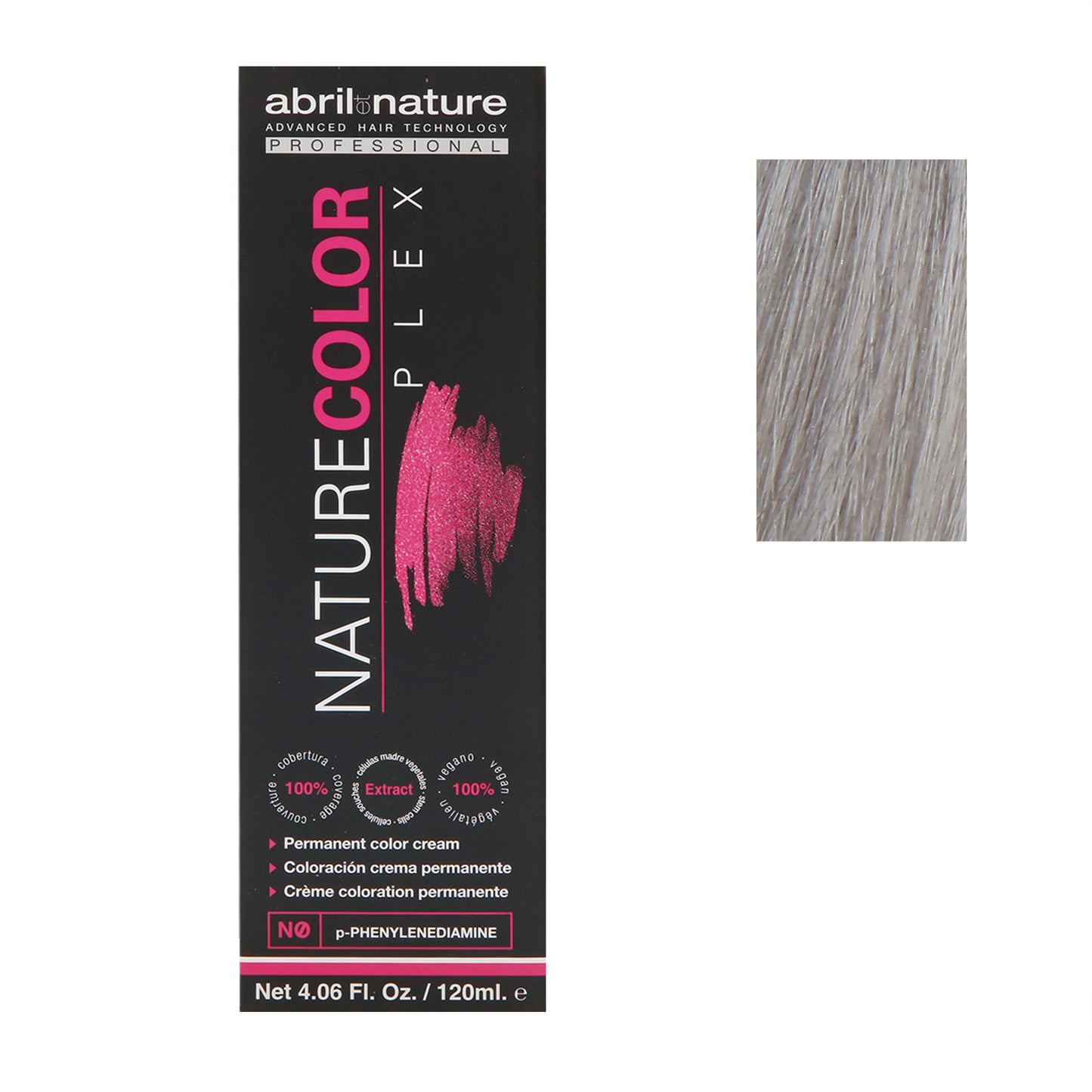 Abril Nature Plex Color 8.18 ,Blue Gray,Silver,4.05 Oz.