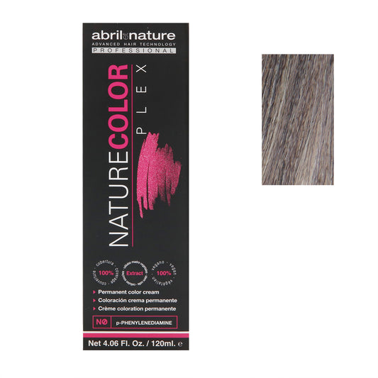 Abril Nature Plex Color 8.1N ,Ceniza Ash,Silver,4.05 Oz.