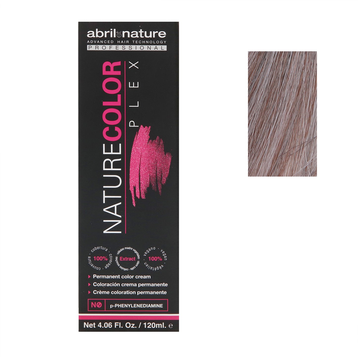 Abril Nature Plex Color 8.28 ,Iridescent Blue,Gray,4.05 Oz.