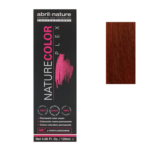 Abril Nature Plex Color 8.44N ,Cobrizo Copper,Brown,4.05 Oz.