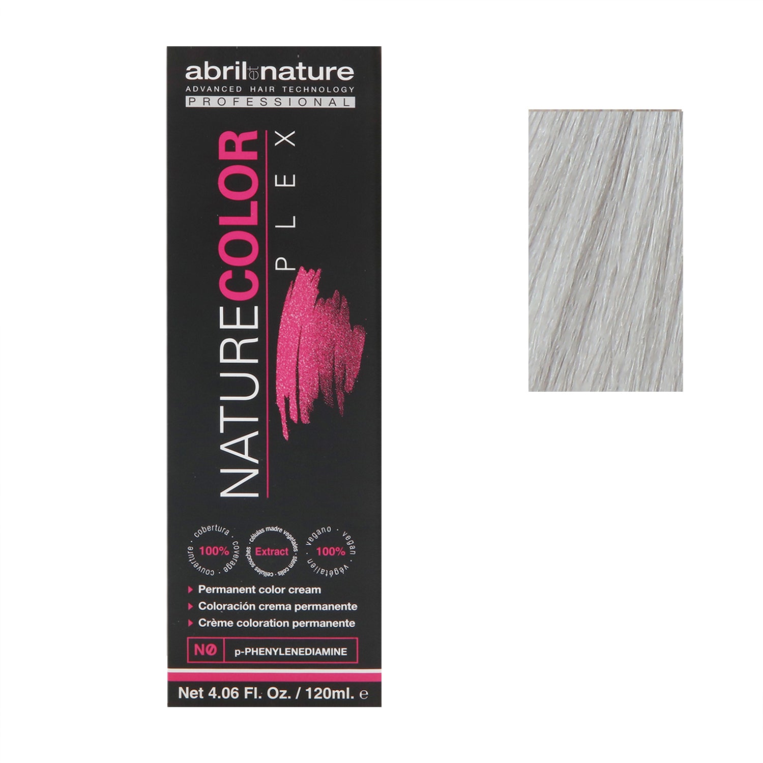 Abril Nature Plex Color 9.18 ,Blue Gray,Silver,4.05 Oz.
