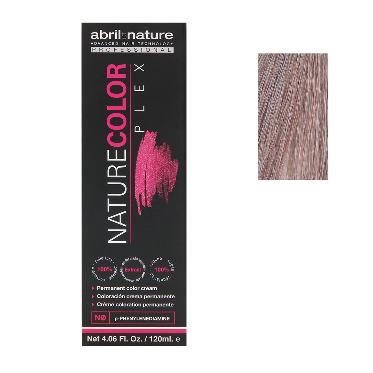 Abril Nature Plex Color 9.28 ,Iridescent Blue,Gray,4.05 Oz.