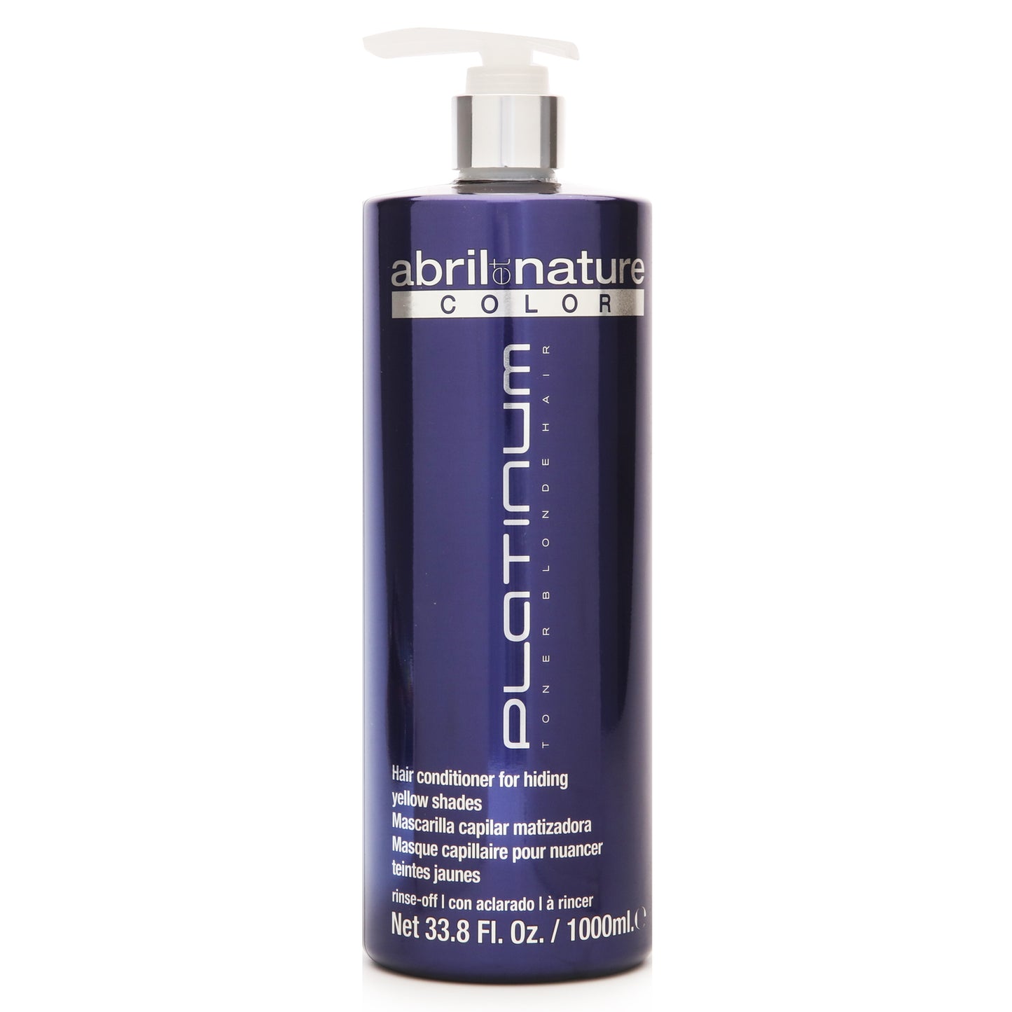 Abril Nature Platinum Siver Mask(Toner) 1000ml,33.8 Oz.