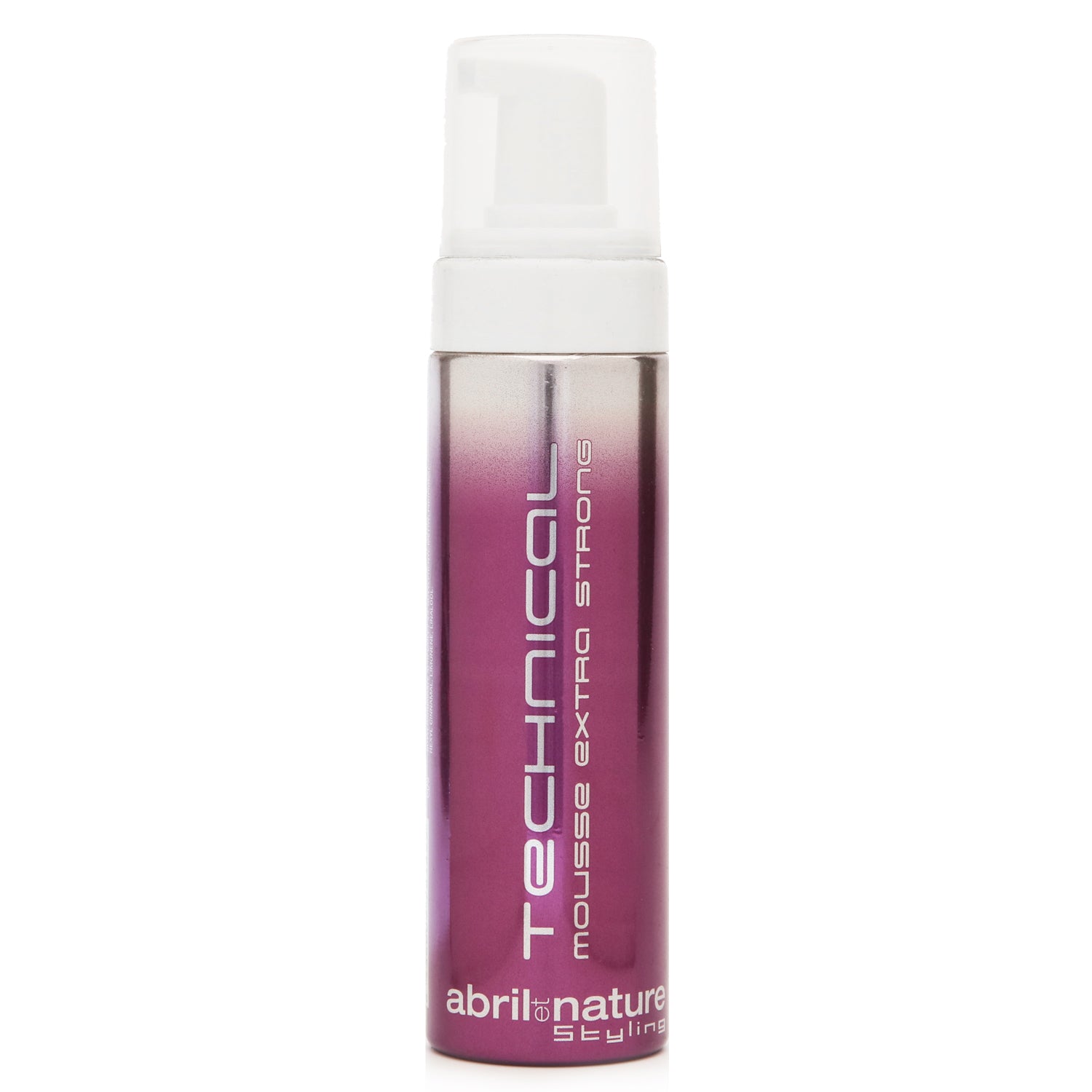 Abril Nature Style Technical Forze Mousse 200ml,6.75 Oz.