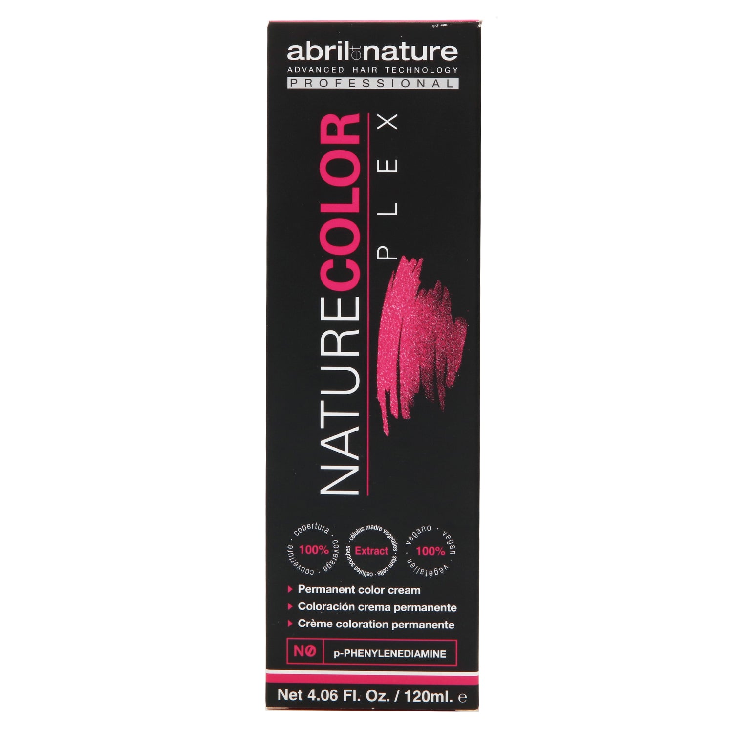 Abril Nature Plex Color 7.34N,Brown,4.05 Oz.