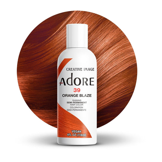 Adore Semi Permanent Hair Color,Orange Blaze,39