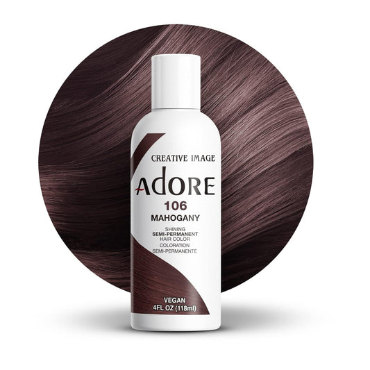 Adore Semi Permanent Hair Color,Mahogany,106