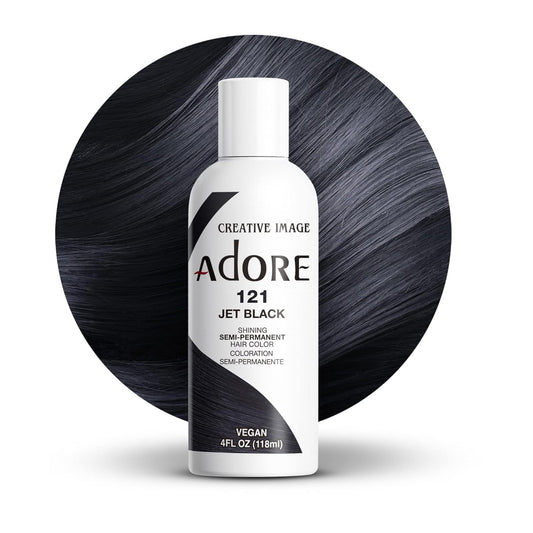 Adore Semi Permanent Hair Color,Jet Black,121