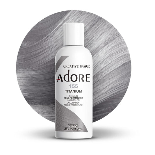Adore Semi Permanent Hair Color,Titanium,155
