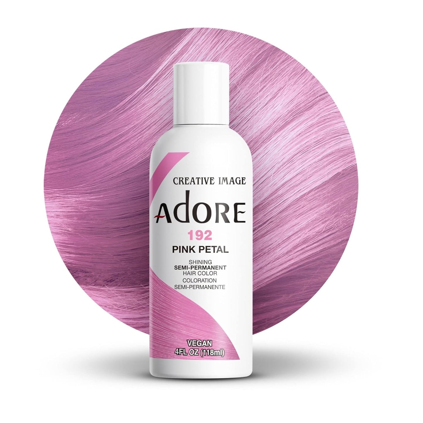 Adore Semi Permanent Hair Color,Pink Petal,192