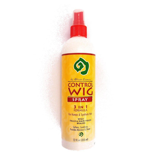 African Essence Control Wig Spray 3 in 1 Formula 12 Oz