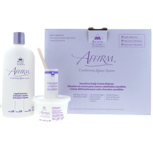 Affirm Moisture Plus Sensitive Scalp Relaxer KIT 20 Pack