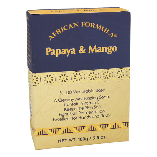 African Formula Soap Papaya and Mango, 3.5 Oz.