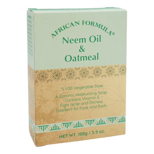 African Formula Soap Neem Oil and Oatmeal, 3.5 Oz.