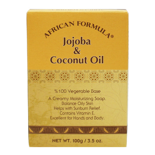 African Formula Soap Jojoba and Coconut Oil, 3.5 Oz.