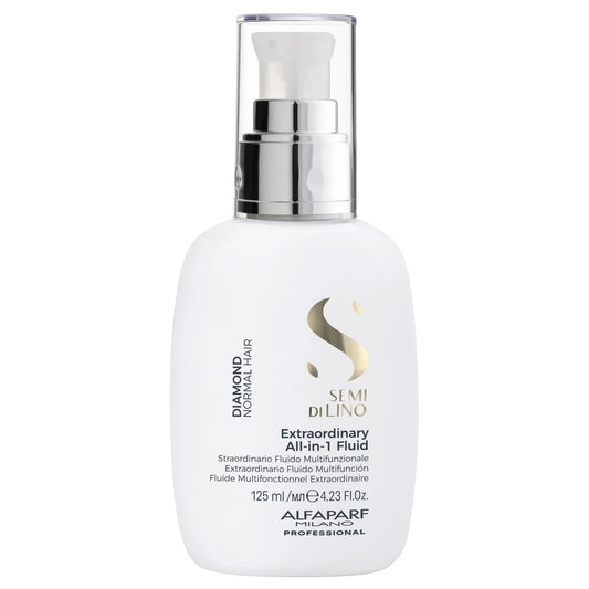Alfaparf Diamond Illuminating All-in-1 Fluid Leave In with Thermal Protection, 4.22 oz