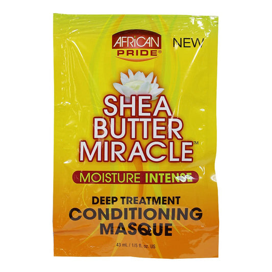 African Pride Shea Butter Miracle Deep Treatment Conditioning Masque, 1.5 Oz.