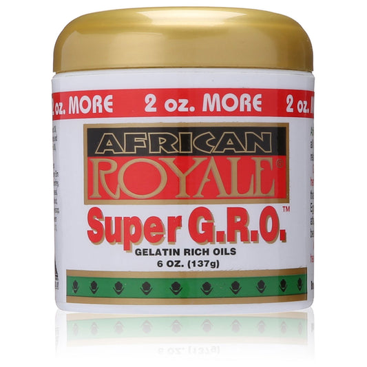 African Royale Super G.R.O Gelatin Rich Oil 6 Oz.