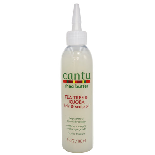 Cantu Shea Butter Tea Treejojoba Hairscalp Oil, 6 Oz.