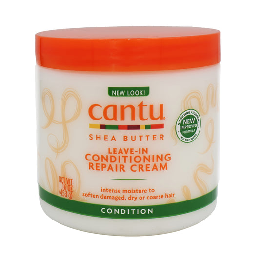 Cantu Shea Butter Leave In Conditioning Repair Cream, 16 Oz.