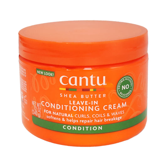 Cantu Shea Butter Leave In Conditioning Cream, 12 Oz.