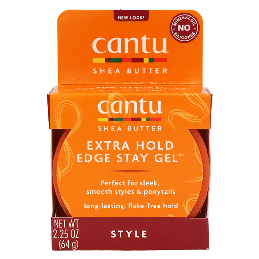 Cantu Shea Butter Extra Hold Edge Stay Gel, 2.25 Oz.