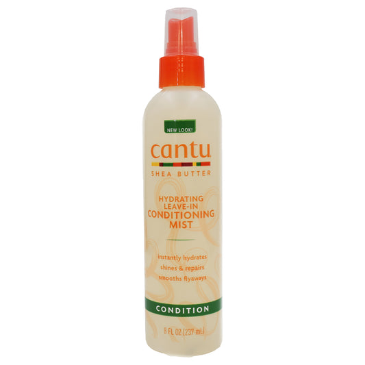 Cantu Shea Butter Hydrating Leave In Conditioning Mist, 8 Oz.