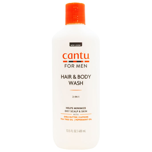 Cantu For Men 2 In 1 Hair and Body Wash 13.5 Oz.