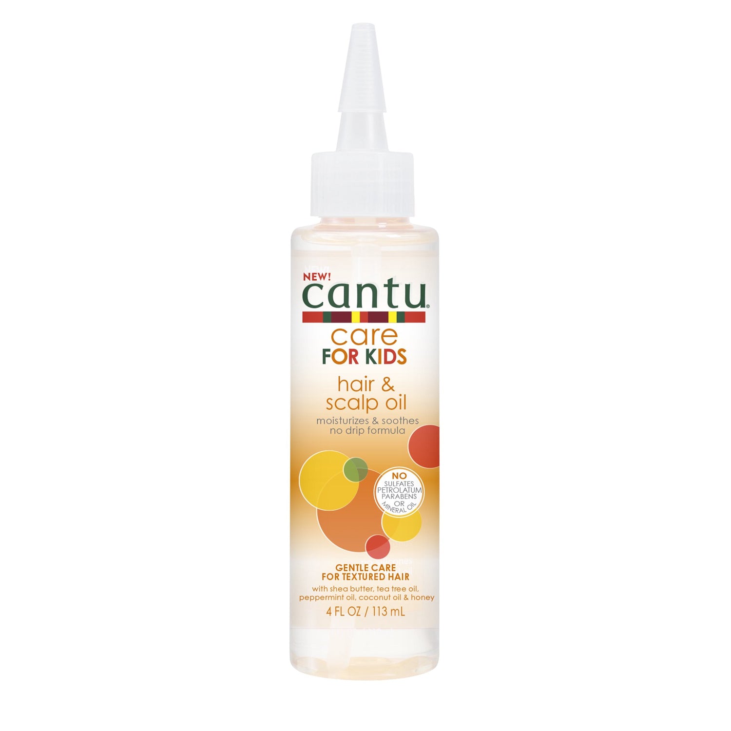 Cantu Care for Kids Hair and Scalp Oil 4 Oz.