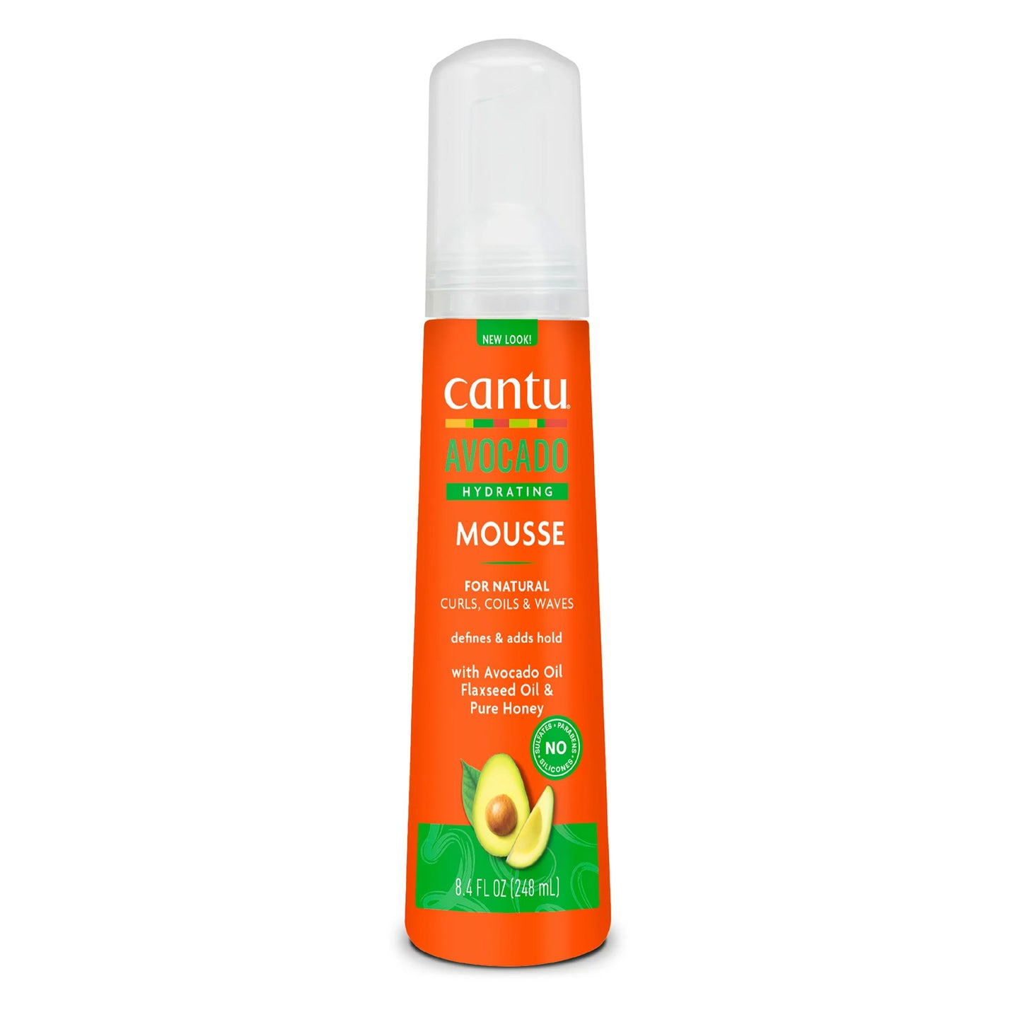 Cantu Avocado Hydrating Mousse 8.4 Oz.