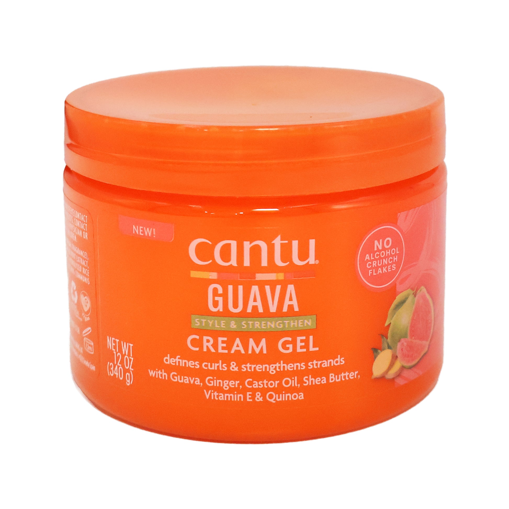Cantu Guava Curl Strengthening Cream Gel, 12 Oz.