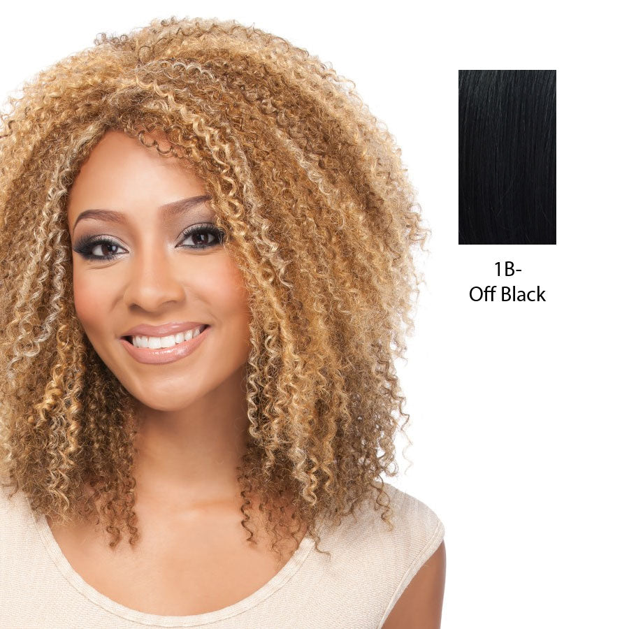 100% Synthetic Premium Quality Wig Dessa,Off black