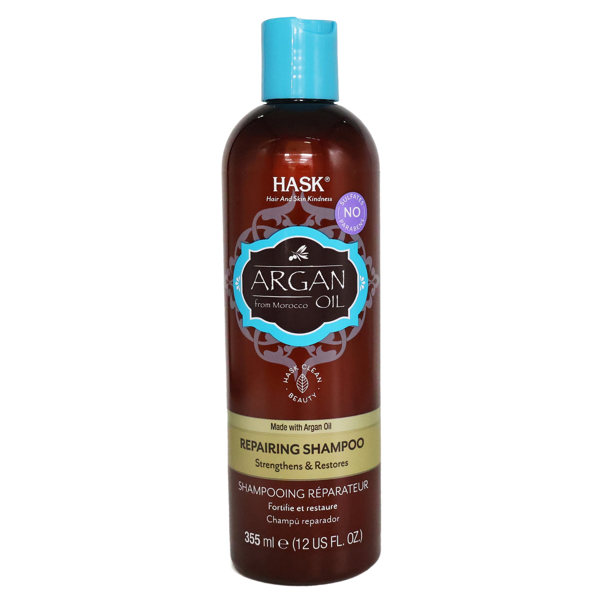 Hask Argan Oil Repairing Shampoo, 12 Oz.
