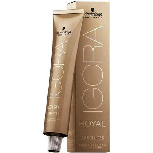 Schwarzkopf Igora Royal Permanent Hair Color Absolutes,8-140,Light Blonde Cendre Beige