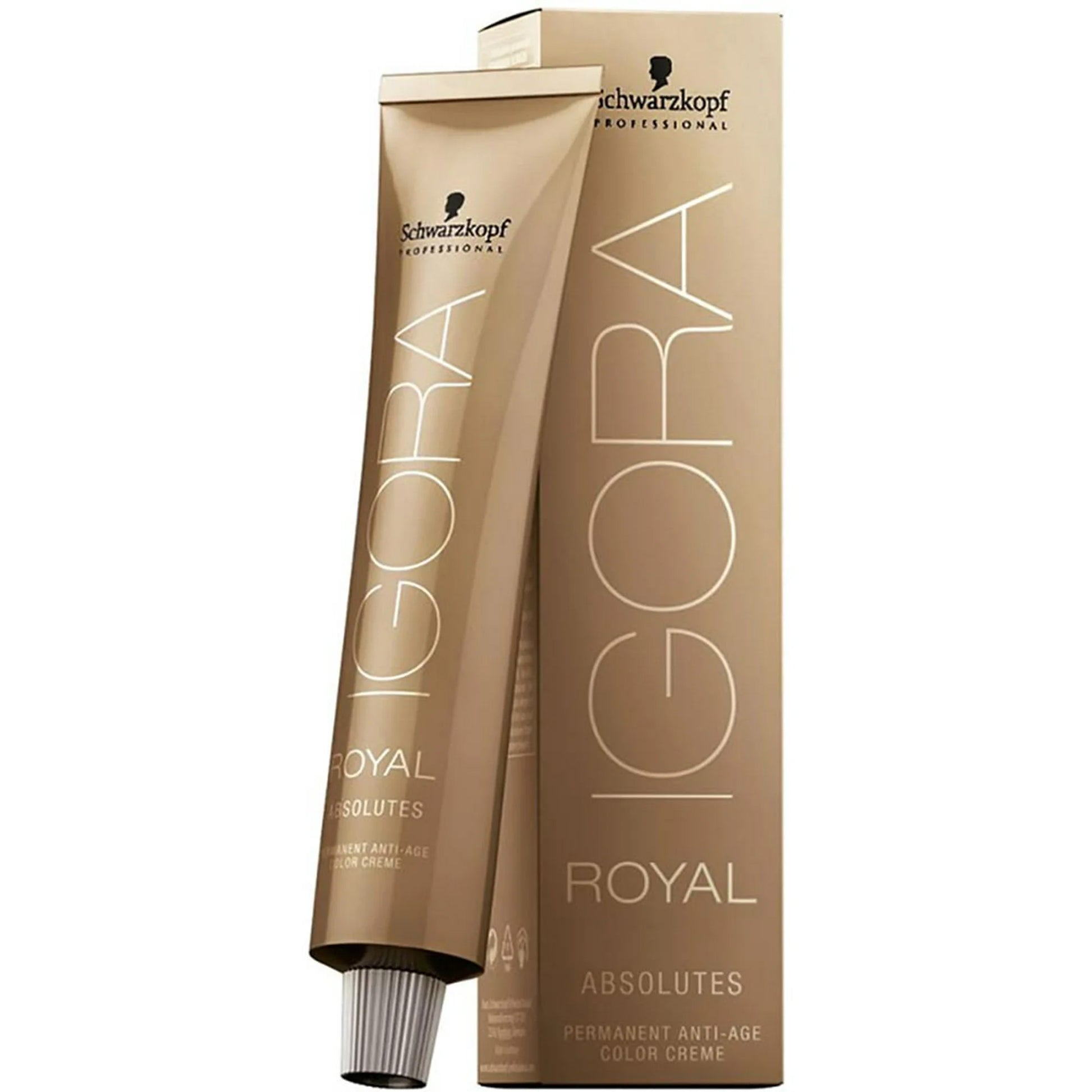 Schwarzkopf Igora Royal Permanent Hair Color Absolutes,7-50,Medium Blonde Gold Natural