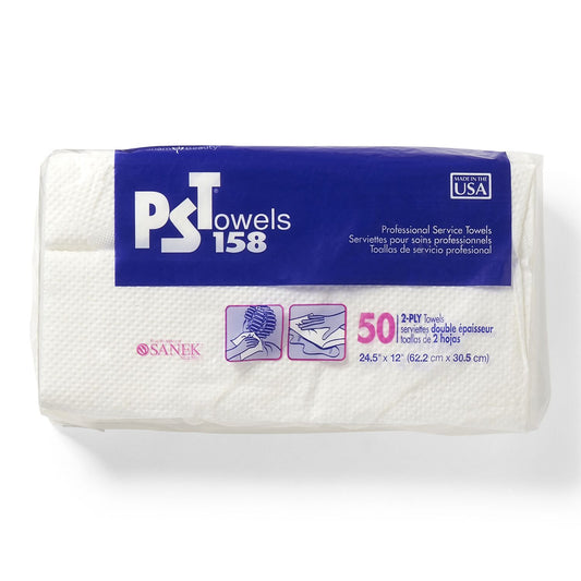 SANEK PSTowel 158 White, 50/PK