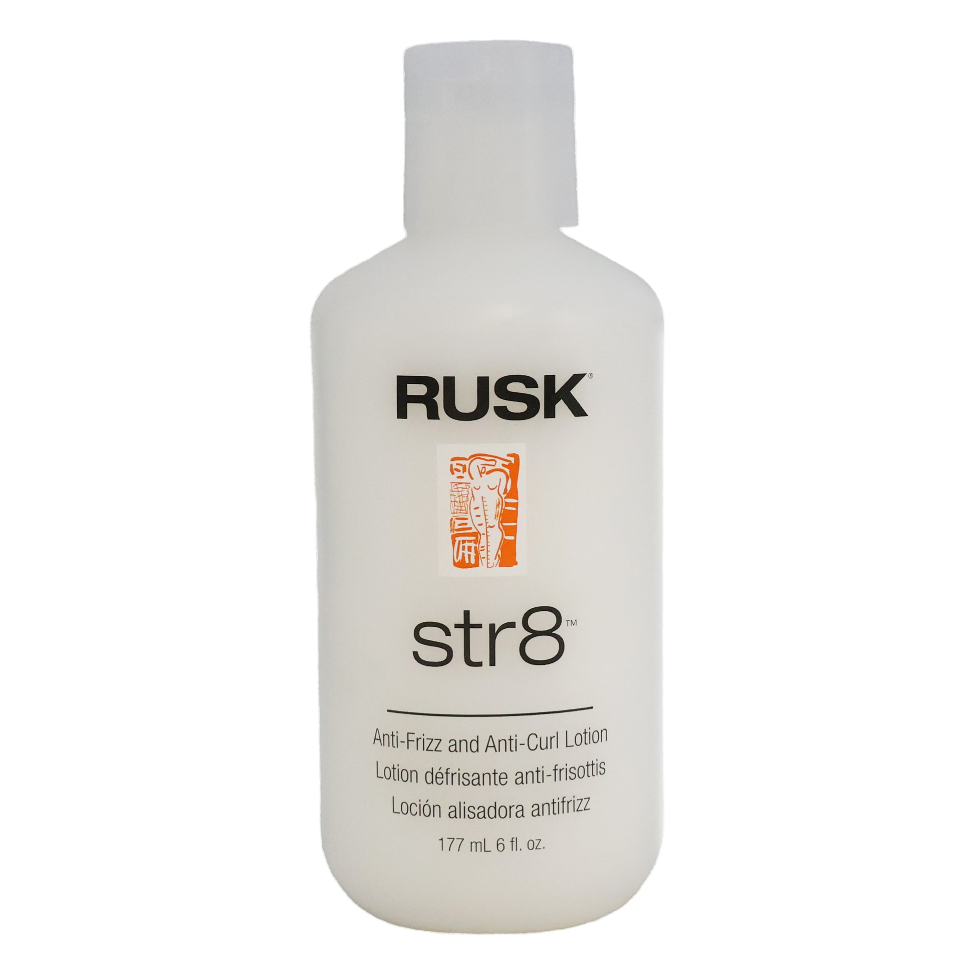 Rusk Design STR8 Anti Frizz and Anti Curl Lotion, 6 Oz.