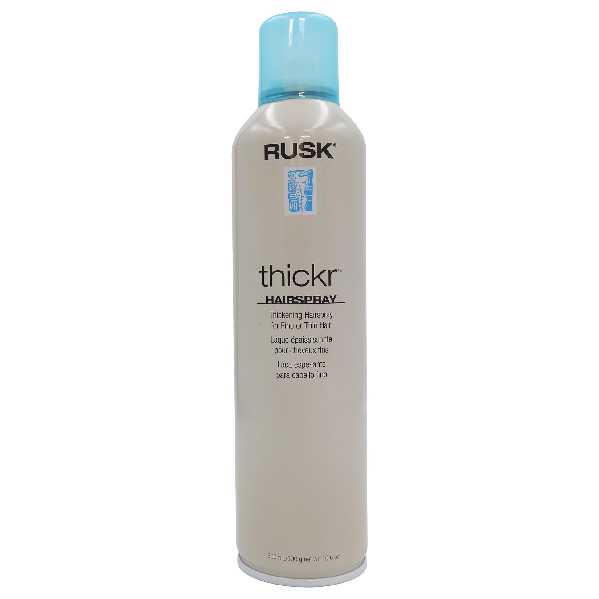 Rusk Design Tjickr 55 Percent VOC Thickening Hairspray, 10.6 Oz.