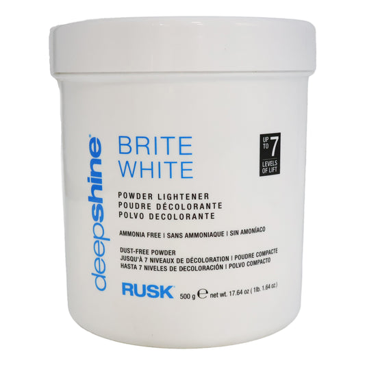 Rusk Lightener Powder Brite White, 17.64 Oz.