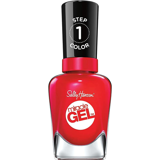 Sally Hansen Miracle Gel Nail Polish - Red Eye, 0.5 Oz
