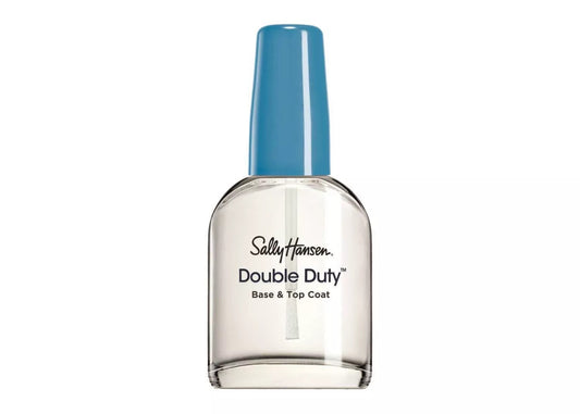 Sally Hansen Nail Treatment 45109 - Double Duty Base & Top Coat, 0.45 Oz