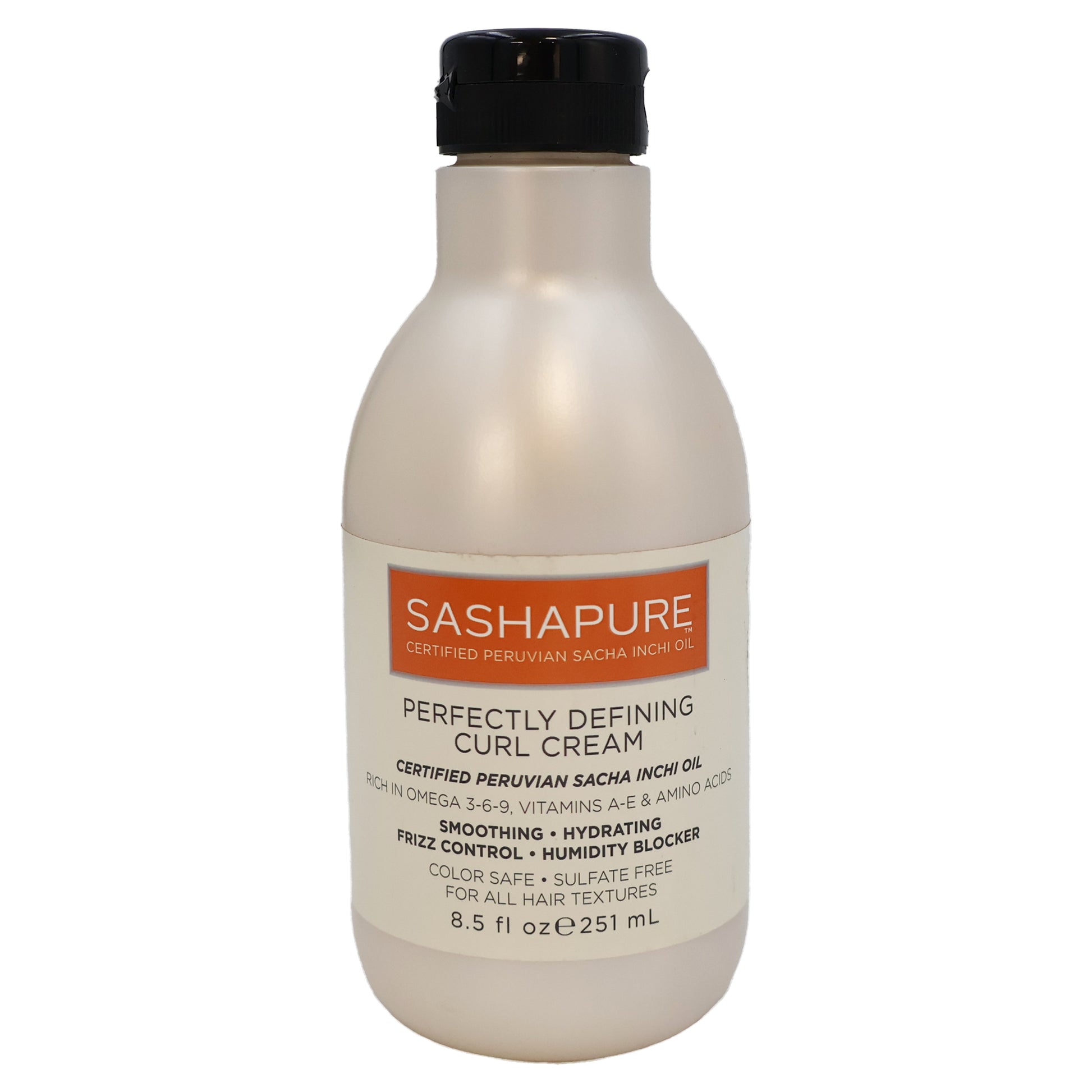 Sashapure Perfectly Defining Curl Cream, 8.5 Oz