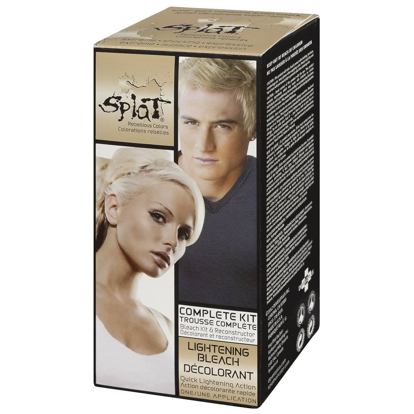 Splat Rebellious Colors Complete Kit Lightening Bleach