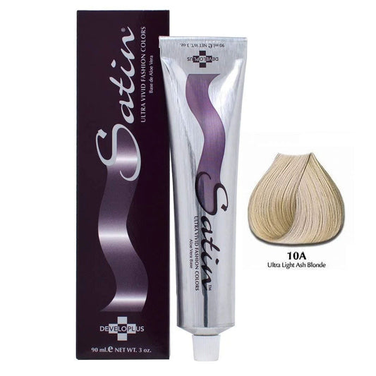 Satin Hair Color 10A Ultra Light Ash Blonde 3 Oz