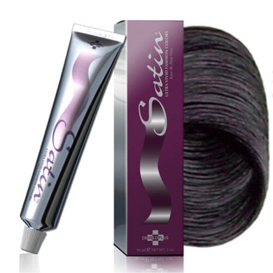 Satin Ultra Vivid Natural Fashion Color, Dark Mocha Brown 3 Oz.