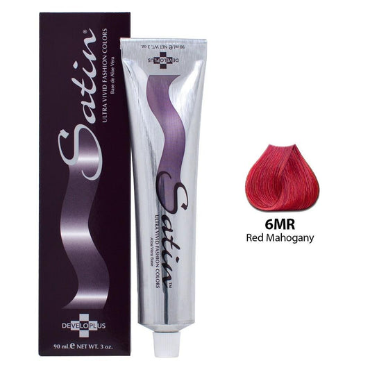 Satin Hair Color 6Mr Red Mahogany 3 Oz