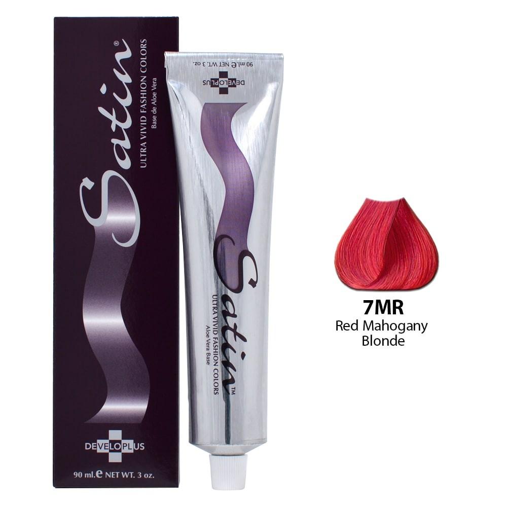 Satin Hair Color 7Mr Red Mahogany Blonde 3 Oz