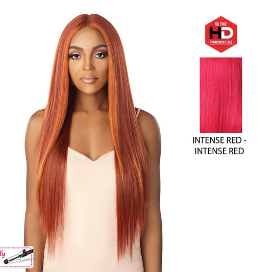 5G True Hd Transparent Swiss Lace Front Wig - Tammy,Intense Red