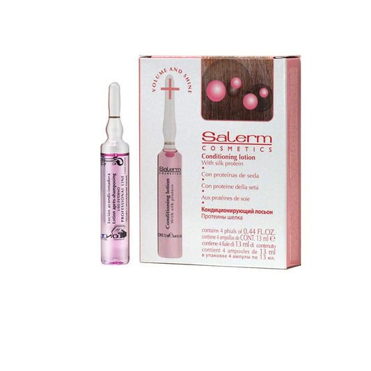 Salerm Conditioning Lotion, Rrestore Hair Structure, 4 x 13ml